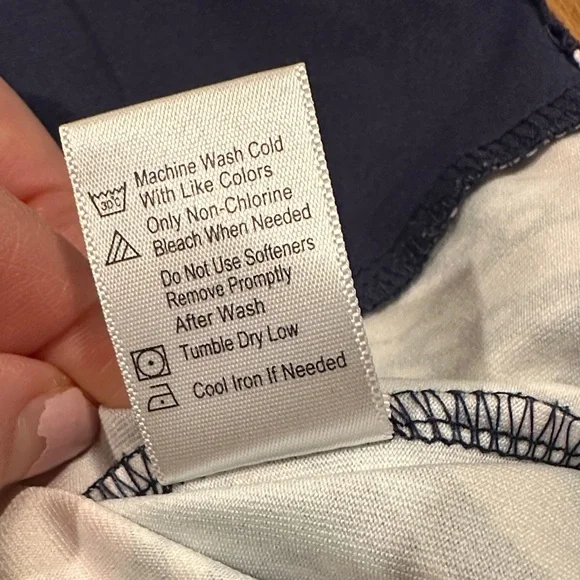 Pebble Beach | Women’s Navy and Floral Print Dress - Picture 15 of 16